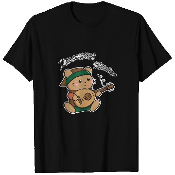 Discover Bear Pet Dissonant Whiskers Bard Video Gamer Teddy Bear Cat T-Shirts