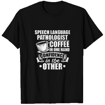 Discover Coffee Fun Speech Pathology Therapy Coffee Autism Awareness Month 1 T-Shirts