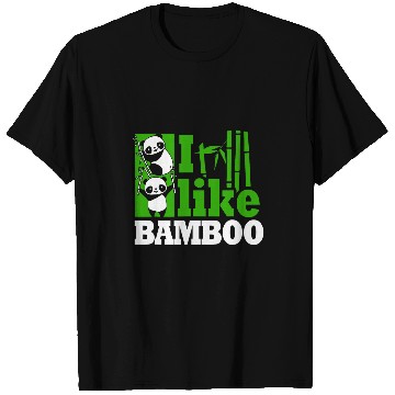 Discover Panda Pet i like bamboo T-Shirts