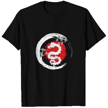 Discover Dragon Pet Japanese Dragon Zen Circle Japan Zen Circle T-Shirts