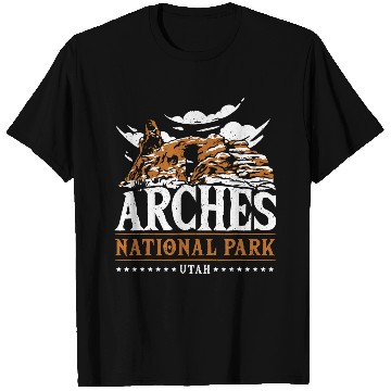 Discover Arch Wilderness Hiking Arches National Park Funny T-Shirts