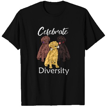 Discover Labrador Retriever Diversity Gift Yellow Lab Gift T-Shirts