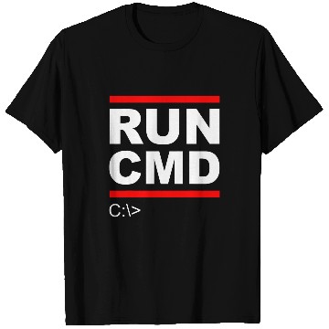 Discover Admins Programmers Run CMD 2 T-Shirts