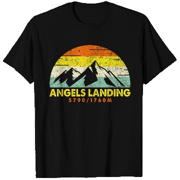 Discover Angels Landing Zion National Park Mountain Hiking T-Shirts
