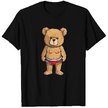 Discover Bear Pet Funny swim Trunks with this Teddy Bear Outfit T-Shirts