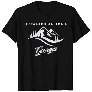 Discover Appalachian Trail Georgia Hiking Scenic Trail T-Shirts