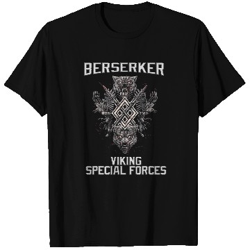 Discover Berserker viking special forces Bear Warrior T-Shirts