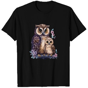 Discover Owl Pet Night Bird Eagle Owl Barn Owl Wisdom Mouse 72 T-Shirts