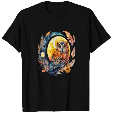 Discover Owl Pet Night Bird Eagle Owl Barn Owl Wisdom Mouse 71 T-Shirts