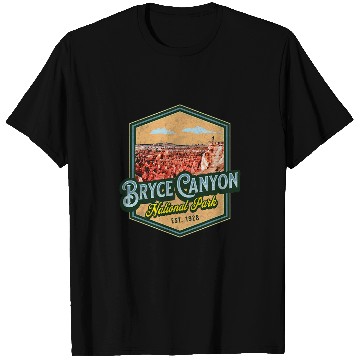 Discover Bryce Canyon National Park Est 1928 Logo Emblem Utah T-Shirts