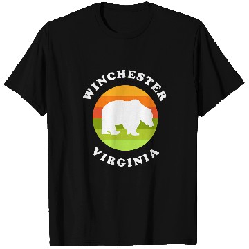 Discover Bear Pet Winchester Virginia Bear Sunrise VA Souvenir T-Shirts