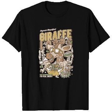 Discover Giraffe Pet Loops Cereal T-Shirts