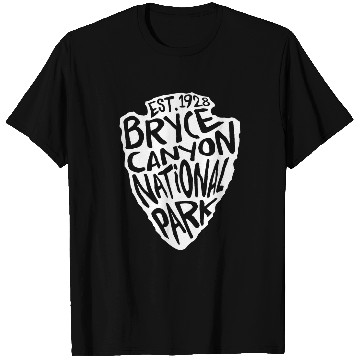 Discover Bryce Canyon National Park Arrowhead Design T-Shirts