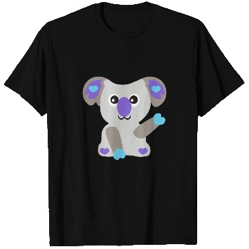 Discover Koala Pet Kooky koala waving with a nice smile T-Shirts
