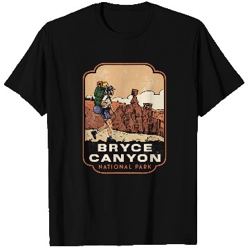 Discover Bryce Canyon vintages Backpacking T-Shirts