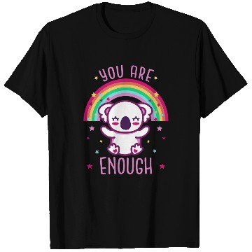 Discover Koala Pet You Are Enough Cute Koala Inspirational T-Shirts