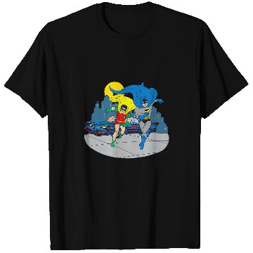 Discover Batman And Robin Midnight Gotham Retro vintages Comic Run T-Shirts
