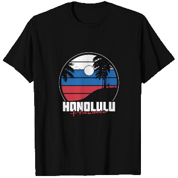 Discover Hawaii Surfer I Honolulu Surf I Honolulu Hawaii 1 T-Shirts