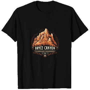 Discover Bryce Canyon National Park Utah Mountains Trip Graphic T-Shirts