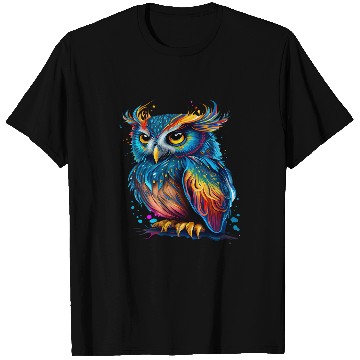 Discover Owl Pet Night Bird Eagle Owl Barn Owl Wisdom Mouse 14 T-Shirts