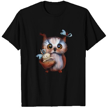 Discover Owl Pet Night Bird Eagle Owl Barn Owl Wisdom Mouse 8 T-Shirts