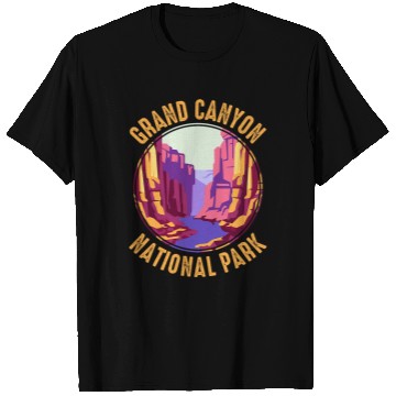 Discover Grand Canyon National Park Hiking Travel Wandering Design T-Shirts