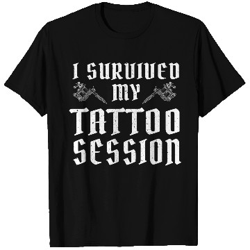 Discover Funny Tattooed Apparel Ink Master Tattoo Pen Machine T-Shirts