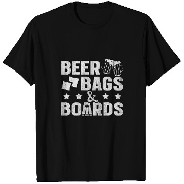 Discover Beer Fun Beer Bags Boards Funny Cornhole T-Shirts
