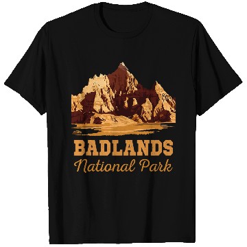 Discover Badlands National Park Nature Mountains Hiking Outdoors Trip T-Shirts