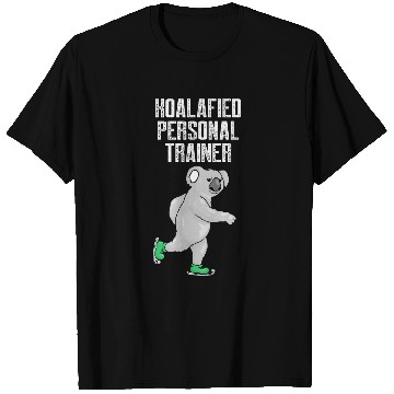 Discover Personal Trainer Gym Coachs Koalafied Wellness Coaching T-Shirts