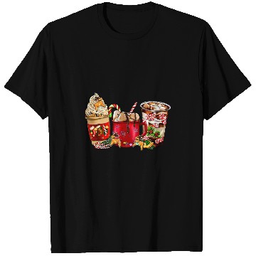 Discover Coffee Fun Hot Cocoa Christmas Drinks T-Shirts