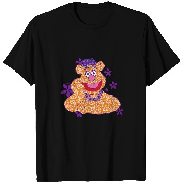 Discover Bear Pet The Muppets Fozzy Bear Paisley T-Shirts