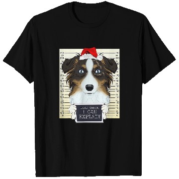 Discover Dear Santa I Can Explain I Christmas Australian Shepherd T-Shirts