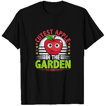 Discover Cutest Apple In The Garden Funny Apple Picking T-Shirts
