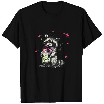 Discover Raccoon Pet With Pickle Jar Canning Season T-Shirts