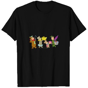 Discover Bear Pet Yogi Bear Marching to the Picnic T-Shirts