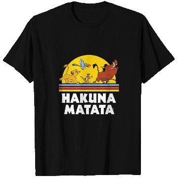 Discover Lion Pet King Hakuna Matata Sunset T-Shirts