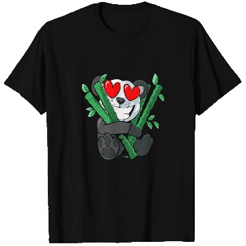 Discover Panda Pet in Love Bamboo Panda T-Shirts