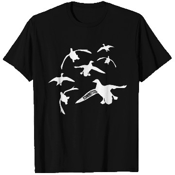 Discover Goose Duck Hunting Seven Drakes Committed Waterfowl Hunter T-Shirts