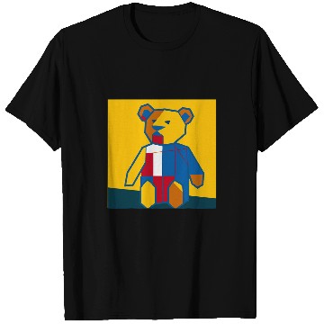 Discover Bear Pet Constructivist Teddy Bear T-Shirts