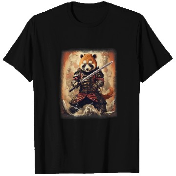 Discover Panda Pet Red Panda Fighter T-Shirts