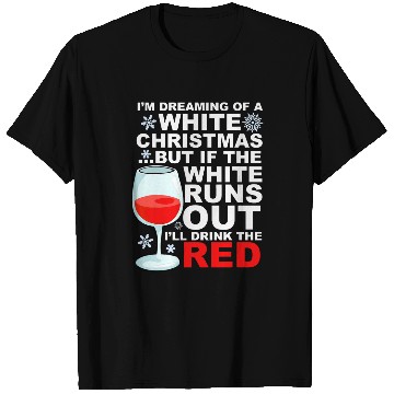Discover Wines Fun Funny Red Wines White Christmas Wines Lover for Women T-Shirts