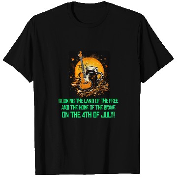 Discover Beer Fun Cool rock band with beer and guitar for rock n roll lovers T-Shirts