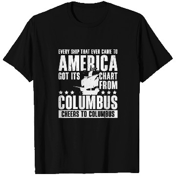 Discover Christopher Columbus Italian American Happy Columbus Day 27 T-Shirts