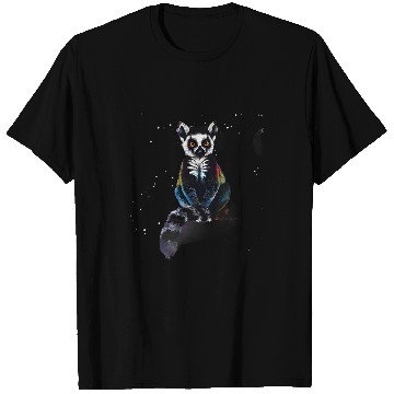 Discover Lemur Pet Drawing Animal Print Nature Madagascar Monkey Motif T-Shirts