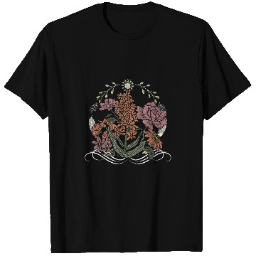 Discover Herbs and Botanical Garden vintages Wildflowers T-Shirts