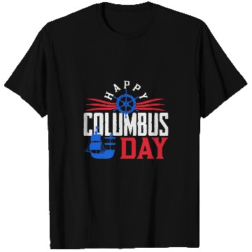 Discover Happy Columbus Day Celebration T-Shirts