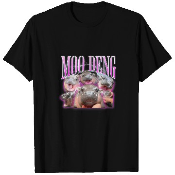 Discover Hippo Pet Moo Deng Baby Hippo Bootleg T-Shirts
