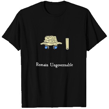 Discover Coffee Fun Stocking Mill Coffee Election Season Remain Ungovernable T-Shirts