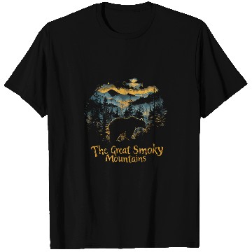 Discover Bear Pet The Great Smoky Mountains vintages Black Bear National Park T-Shirts